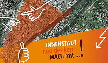 Titelbild der Bürger*innenbeteiligung Rahmenplan Innenstadt