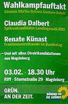 Wahlkampfauftakt am 3. Februar ab 18:30 im Pub "RIFF" Sternstrasse 29