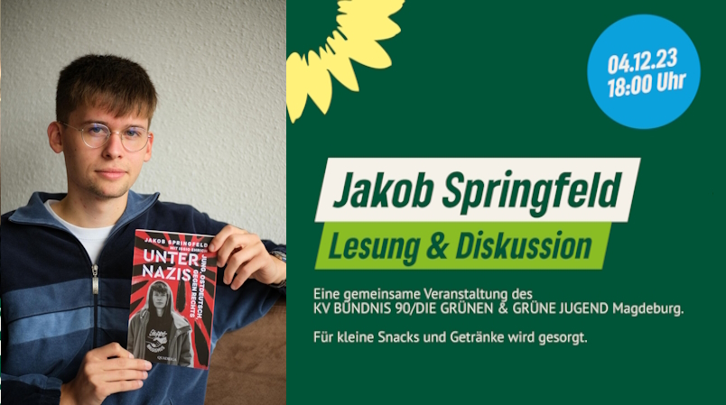 04.12.2023 Lesung mit Jacob Springfeld 04.12.2023 Lesung mit Jacob Springfeld