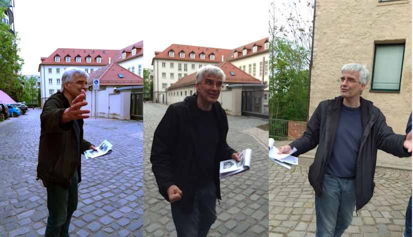 Olaf Meister erklärt Stadtgeschichte (3 Bilder) Olaf Meister erklärt Stadtgeschichte (3 Bilder)