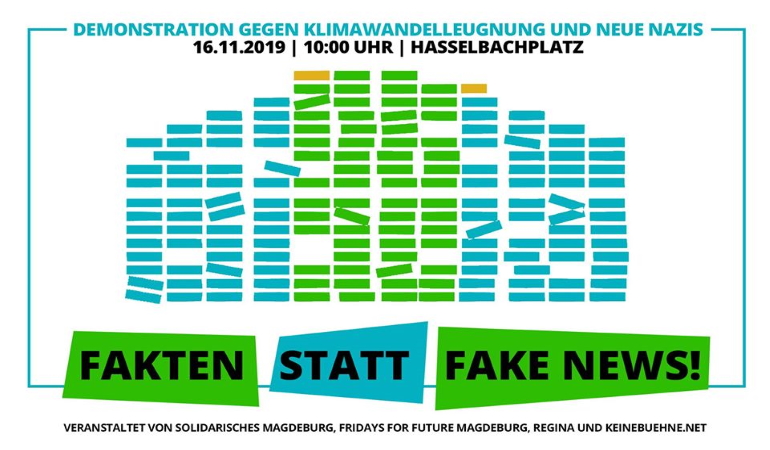 Demo gegen Neonazis und Klimaleugner. Demo gegen Neonazis und Klimaleugner.