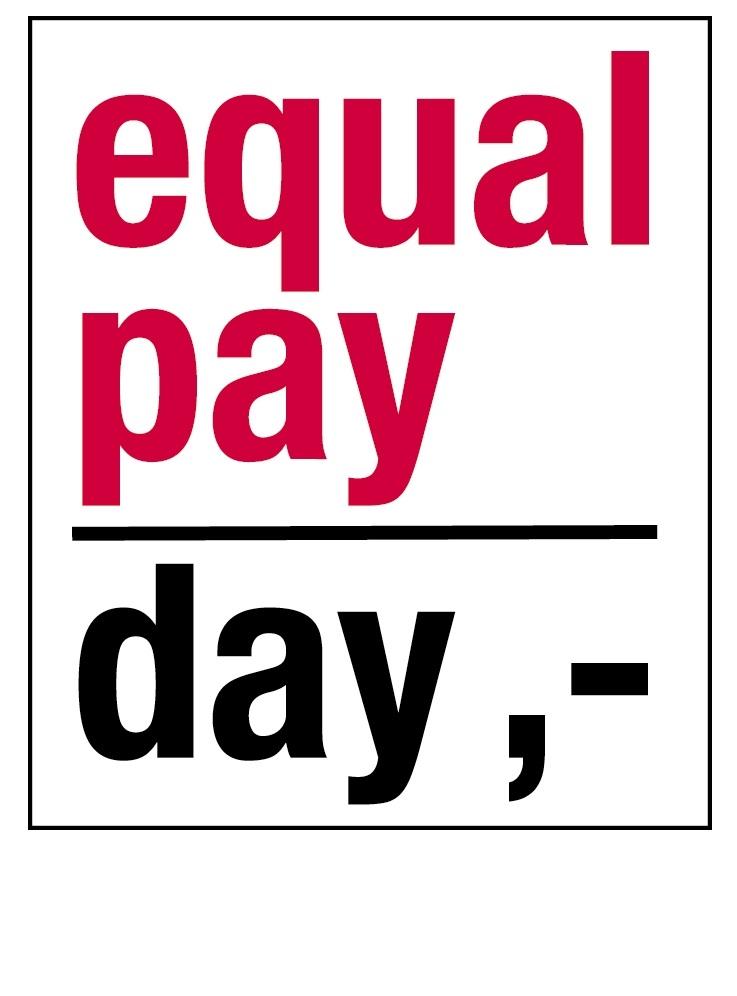Das Logo des Equal-Pay-Day.