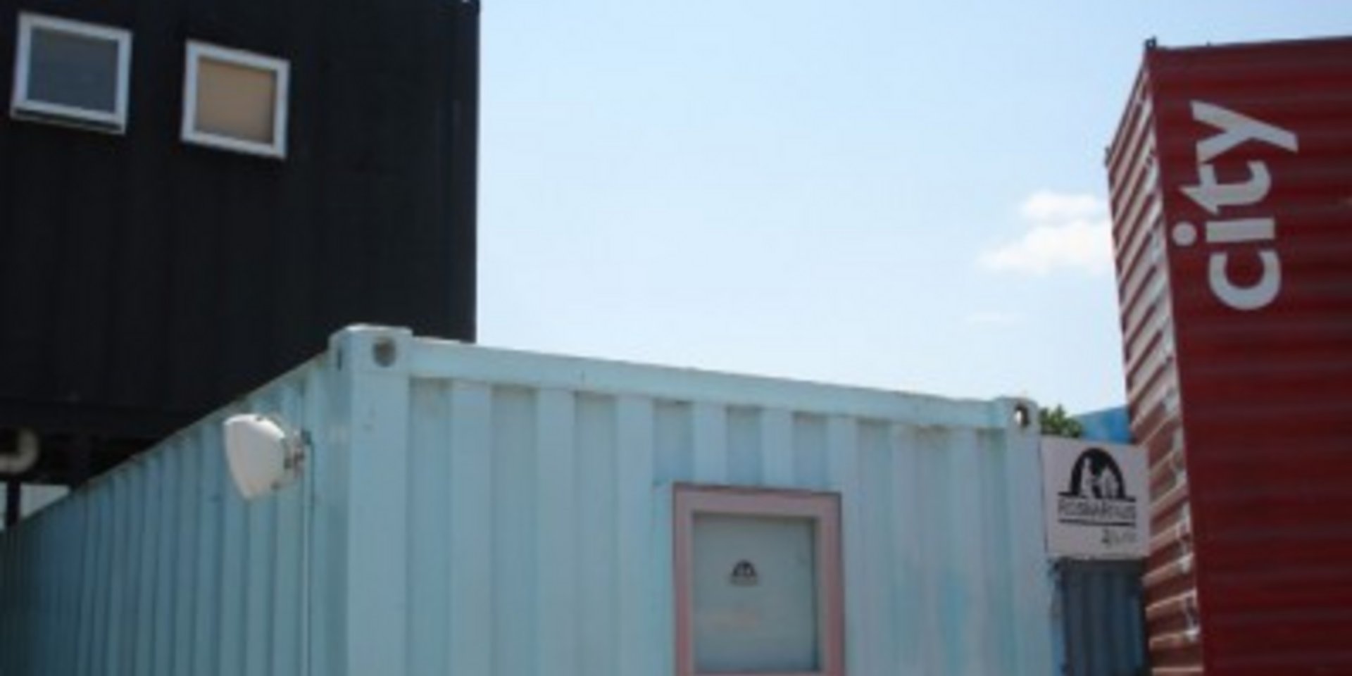 Verschiedene Container.