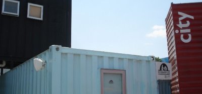 Verschiedene Container.