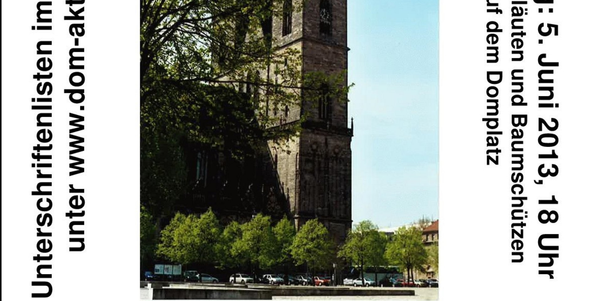 Domgemeinde 80 Linden sollen bleiben.