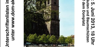 Domgemeinde 80 Linden sollen bleiben.