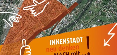 Titelbild der Bürger*innenbeteiligung Rahmenplan Innenstadt