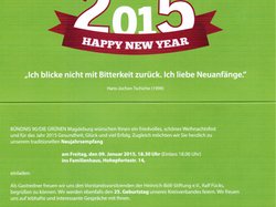 Einladung zum Neujahrsempfang