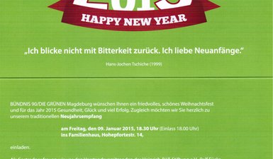 Einladung zum Neujahrsempfang