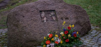 Gedenkstein zur Erinnerung an Frank Böttcher