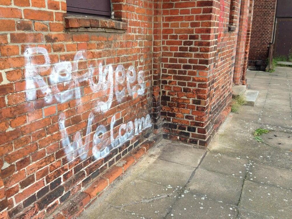 Refugees Welcome Soeren Herbst @flickr (CC-BY-NC-SA-2.0)