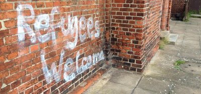 Refugees Welcome Soeren Herbst @flickr (CC-BY-NC-SA-2.0)