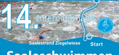 Titelbild 14. Saaleschwimmen am 06. September 2020 11.30 Uhr.
