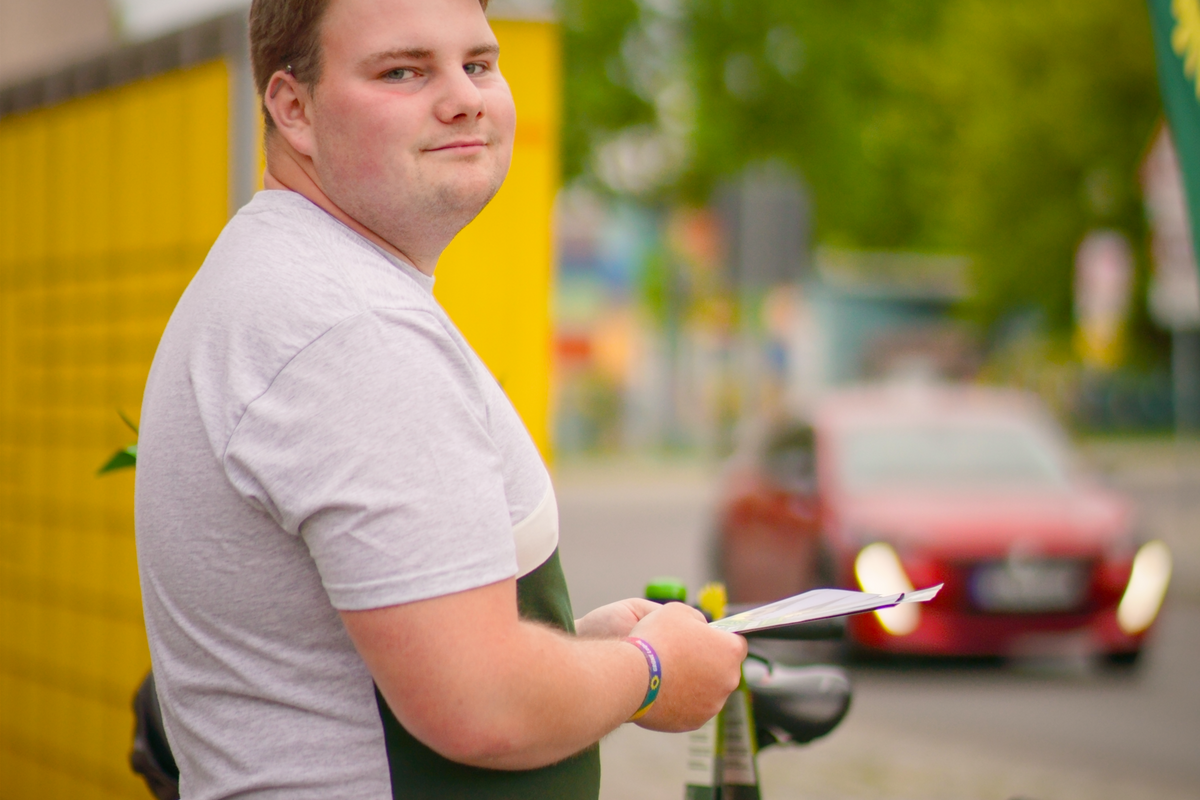 Fabian Koch an der Halberstädter Straße