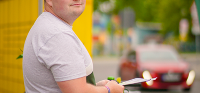 Fabian Koch an der Halberstädter Straße