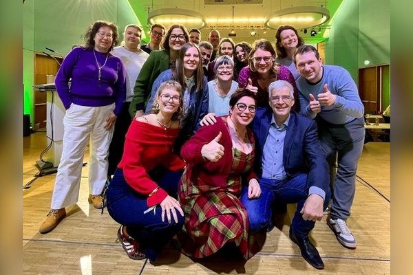 Gruppenfoto Landesliste GRÜNE zur Landtagswahl 2026