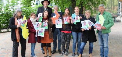 Gruppenbild grüne Kandidat*innen.
