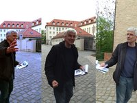 Olaf Meister erklärt Stadtgeschichte (3 Bilder)