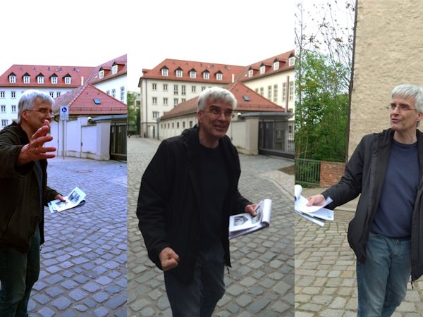Olaf Meister erklärt Stadtgeschichte (3 Bilder)