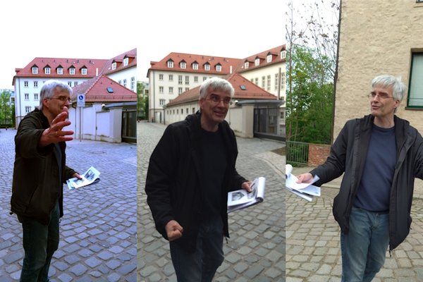Olaf Meister erklärt Stadtgeschichte (3 Bilder)