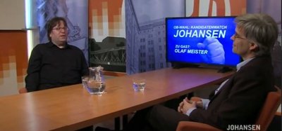 Olaf Meister zu Gast bei Lars Johannsen im Offenen Kanal.