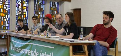 Mitgliederversammlung mit den Organisatoren von Fridays for Future.