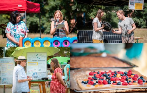 Verschiedene Szenen vom Spielplatzfest Verschiedene Szenen vom Spielplatzfest