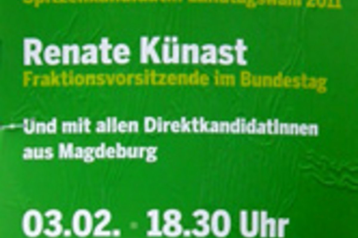 Wahlkampfauftakt am 3. Februar ab 18:30 im Pub "RIFF" Sternstrasse 29