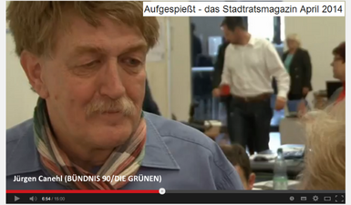 Jürgen Canehl im Interview mit Aufgespießt Das Stadtratsmagazin.