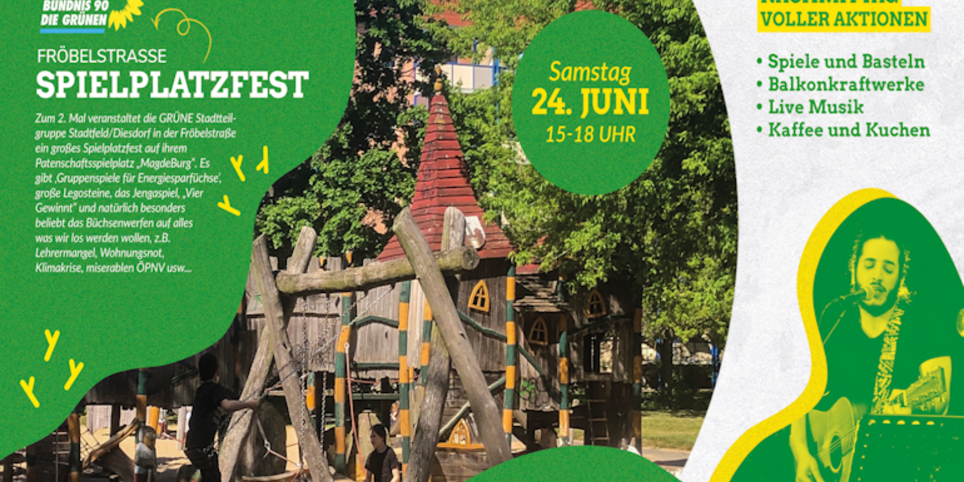Ankündigung Spielplatzfest