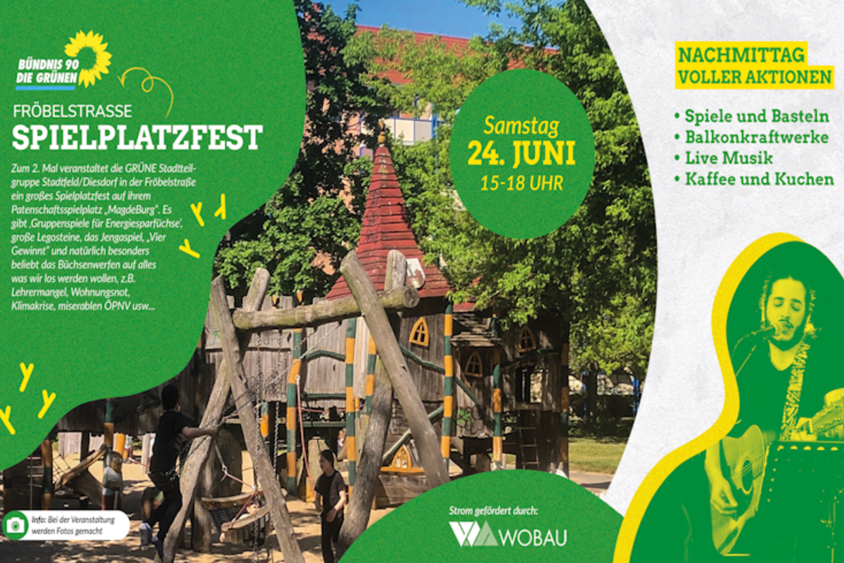 Ankündigung Spielplatzfest