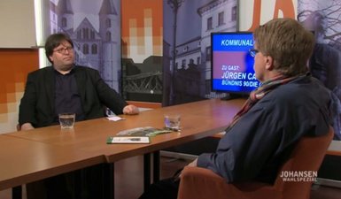 Lars Johannsen und Jürgen Canehl im Wahltalk.