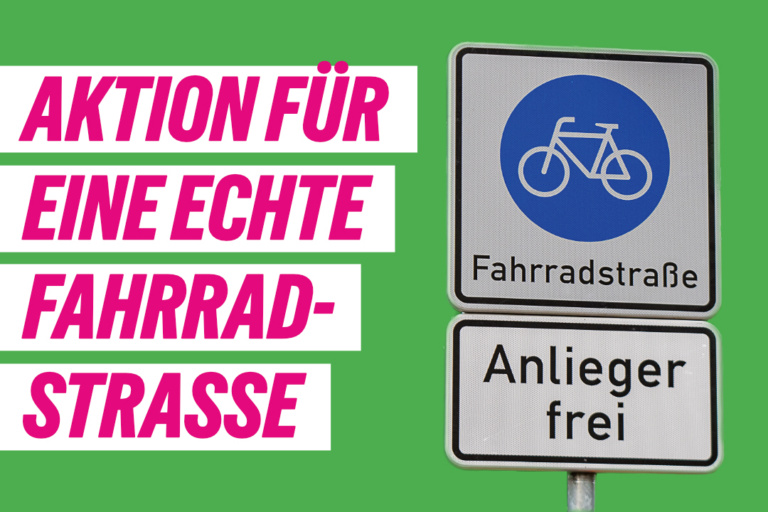 Fahrradstrasse Goethestrasse