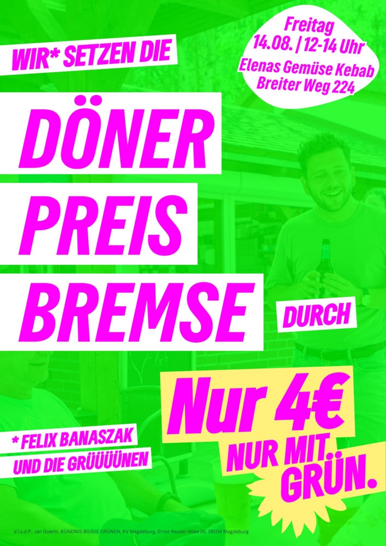 Wir setzen die DÖNERPREISBREMSE durch!
